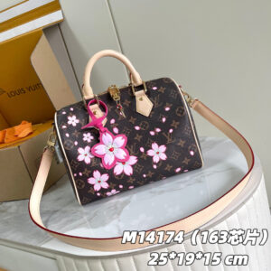 Louis Vuitton x Takashi Murakami Speedy Bandouliere 25 Cherry Blossom Bag