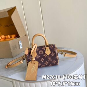Louis Vuitton Nano Speedy Monogram Origine Crossbody Bag