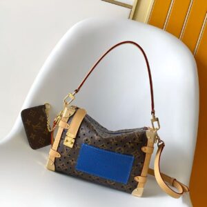 Louis Vuitton Side Trunk Medium Handbag in Monogram Perfo Canvas