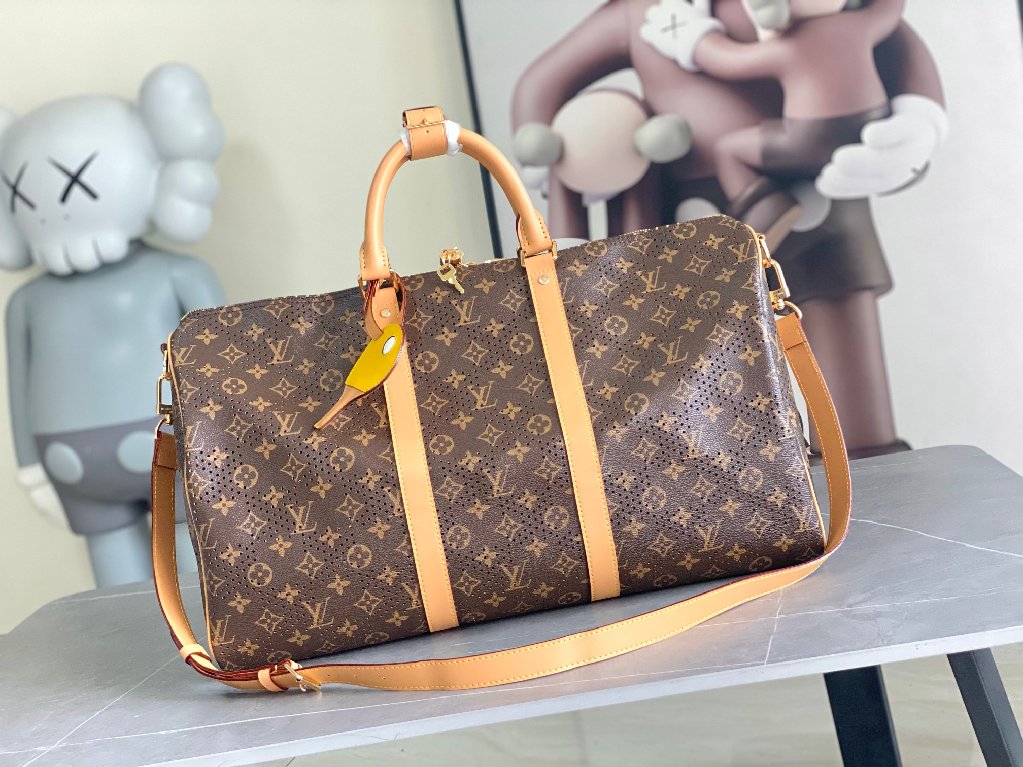Louis Vuitton Keepall Bandouliere 50 Travel Bag M29163