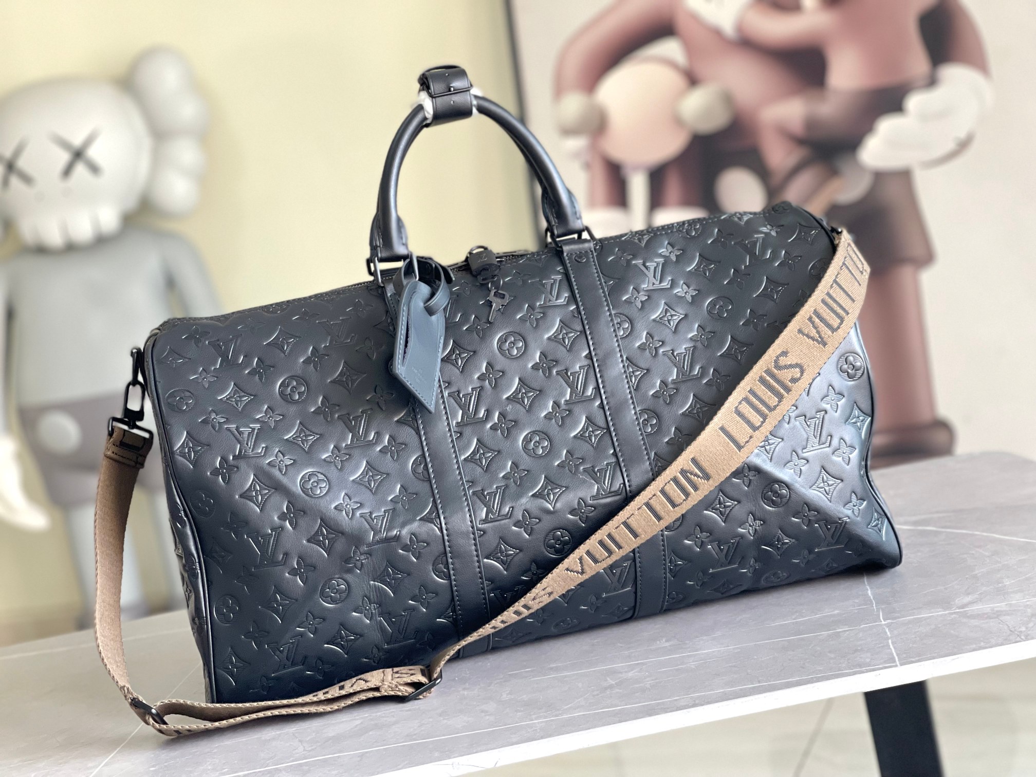 Louis Vuitton Keepall Bandouliere 50 Travel Bag