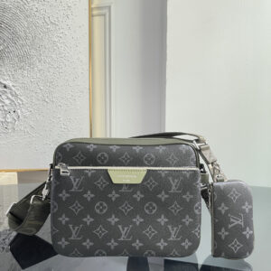 Louis Vuitton Trio Messenger Bag in Monogram Eclipse Canvas