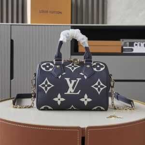 Louis Vuitton Speedy Bandouliere 20 Monogram Empreinte Handbag