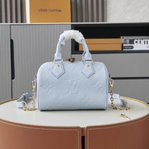 Louis Vuitton Speedy Bandouliere 20 Monogram Empreinte Leather Handbag
