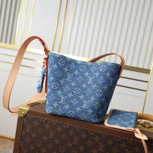 Louis Vuitton All In BB Denim Bucket Bag M28107