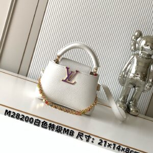 Louis Vuitton Capucines Mini Handbag from the LV Confetti Collection