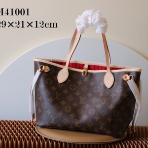 Louis Vuitton Neverfull Small Tote Bag in Damier Azur Canvas