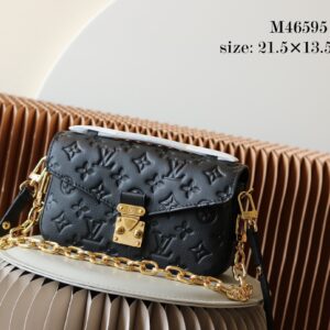 Pochette Métis East West Handbag in Monogram Empreinte Leather
