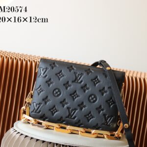Louis Vuitton Coussin BB Monogram Embossed Lambskin Shoulder Bag