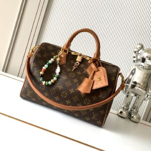 Speedy Soft 30 Boho Monogram Handbag