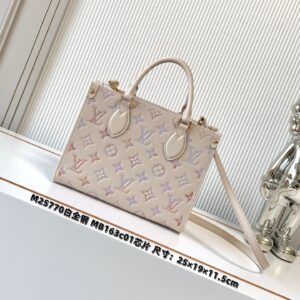 Louis Vuitton OnTheGo Small Monogram Empreinte Leather Tote Bag