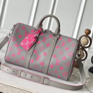 Louis Vuitton Keepall Bandoulière 35 Travel Bag – Monogram Glow
