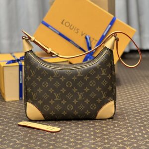 Louis Vuitton Boulogne M51265 Vintage Monogram Crossbody Bag