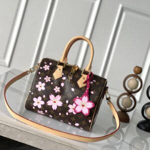Louis Vuitton x Takashi Murakami Speedy Bandoulière 25 Handbag, Cherry Blossom Monogram, M14174