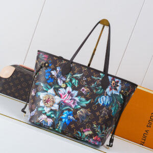 Louis Vuitton Neverfull MM Monogram Eden Tote Bag