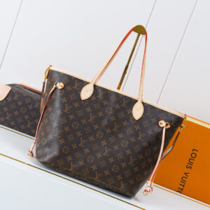 Louis Vuitton Neverfull Inside Out MM Monogram Tote Bag