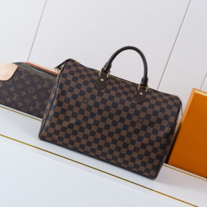 Louis Vuitton Speedy Bandoulière 35 Damier Ebene Handbag