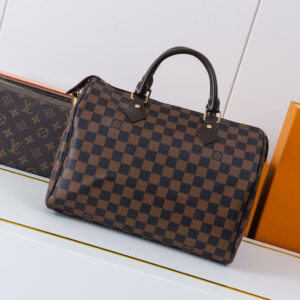 Louis Vuitton Speedy Bandouliere 30 Handbag in Damier Ebene