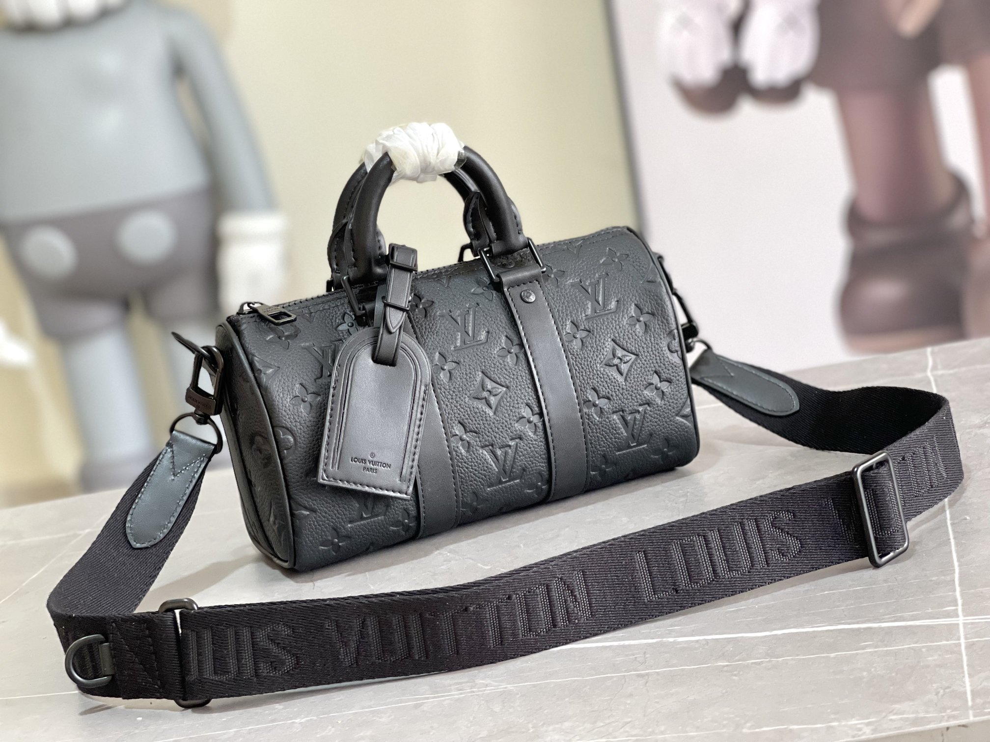 Louis Vuitton Keepall M20900 Monogram Macassar Travel Bag