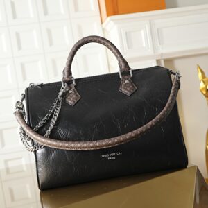 Louis Vuitton Speedy Soft 30 Handbag in Black