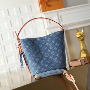 Louis Vuitton All In BB Denim Bucket Bag M28107