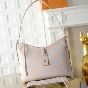 Louis Vuitton Carryall PM Handbag in Monogram Empreinte Leather