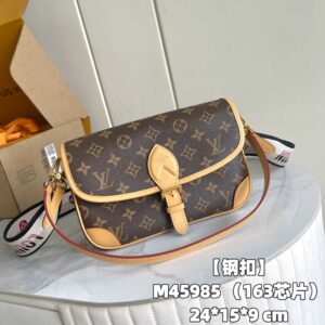 Louis Vuitton Diane Monogram Canvas Shoulder Bag