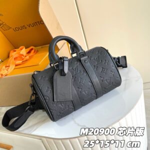 Louis Vuitton Aerogram Keepall XS Leather Bag