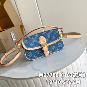 Louis Vuitton Nano Diane Denim Crossbody Bag