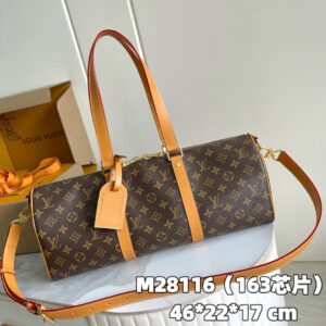 Louis Vuitton Needle Keepall Round Cylinder Bag
