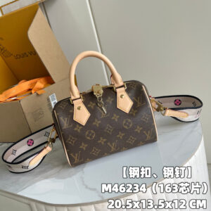Louis Vuitton Speedy Bandouliere 20 Monogram Handbag