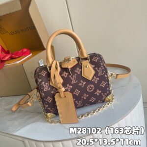 Louis Vuitton Speedy Trunk 20 Monogram Origine Bag