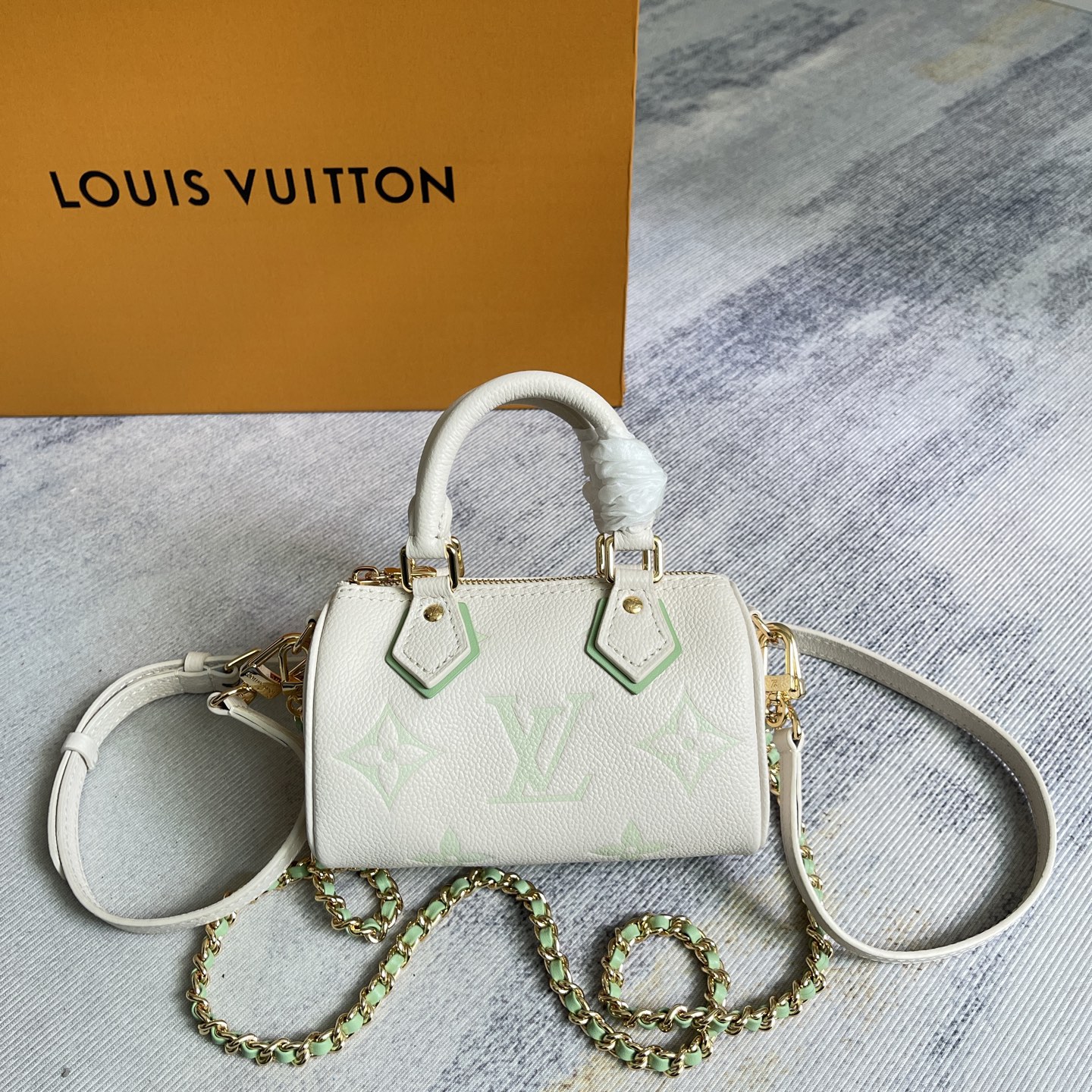 Nano Speedy Handbag in Monogram Empreinte Leather – Summer Stardust