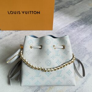 Louis Vuitton Bella Monogram Perforated Calfskin Bucket Bag