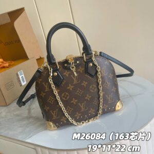 Alma BB Monogram Canvas Handbag