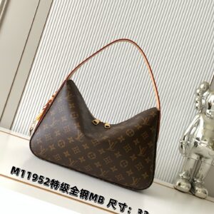 Louis Vuitton Slouchy Small Handbag in Monogram Canvas