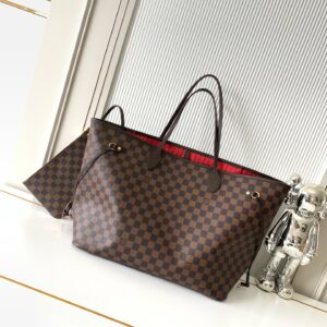 Louis Vuitton Neverfull Large Monogram Canvas Tote Bag