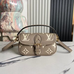 Louis Vuitton Nano Diane Leather Crossbody Bag