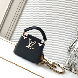 Louis Vuitton Nano Capucines Flower Crown Handbag