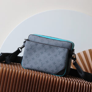 Louis Vuitton Trio Messenger Bag in Monogram Eclipse Reverse Canvas