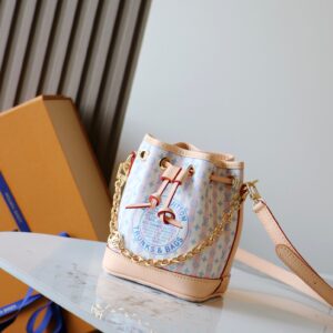 Louis Vuitton Nano Noé Handbag – LV Stamp Canvas