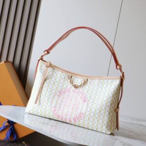 Carryall East-West Tote Bag in Banana Monogram Canvas