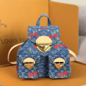 Louis Vuitton LV x TM Venice NM Shoulder Bag in Monogram Cherry Denim