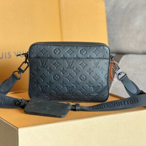 Louis Vuitton Duo Messenger Bag in Monogram Shadow Leather