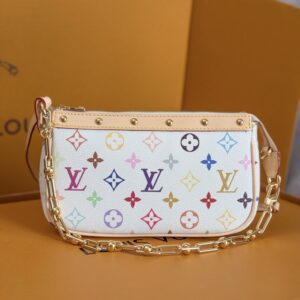 Louis Vuitton x Takashi Murakami Pochette Accessoires Handbag