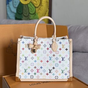 Louis Vuitton x Takashi Murakami OnTheGo MM Tote Bag