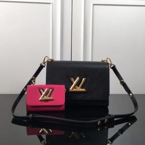 Louis Vuitton Twist Medium Crossbody Bag with Detachable Twisty Clutch