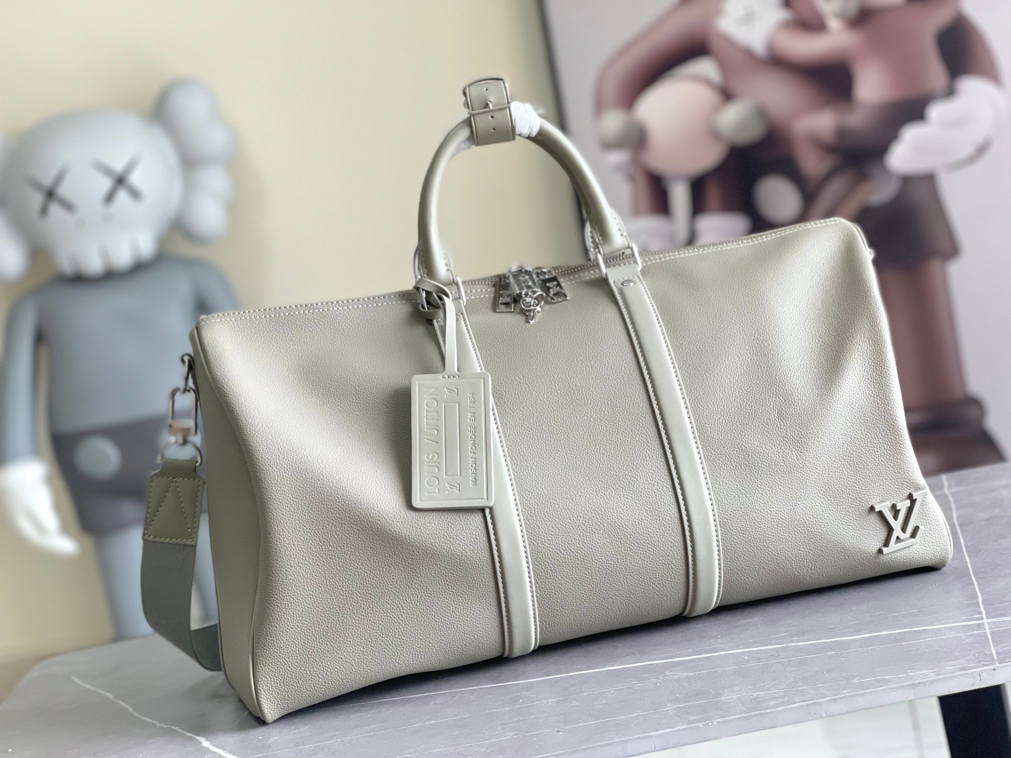 Louis Vuitton Keepall Bandoulière 50 Travel Bag