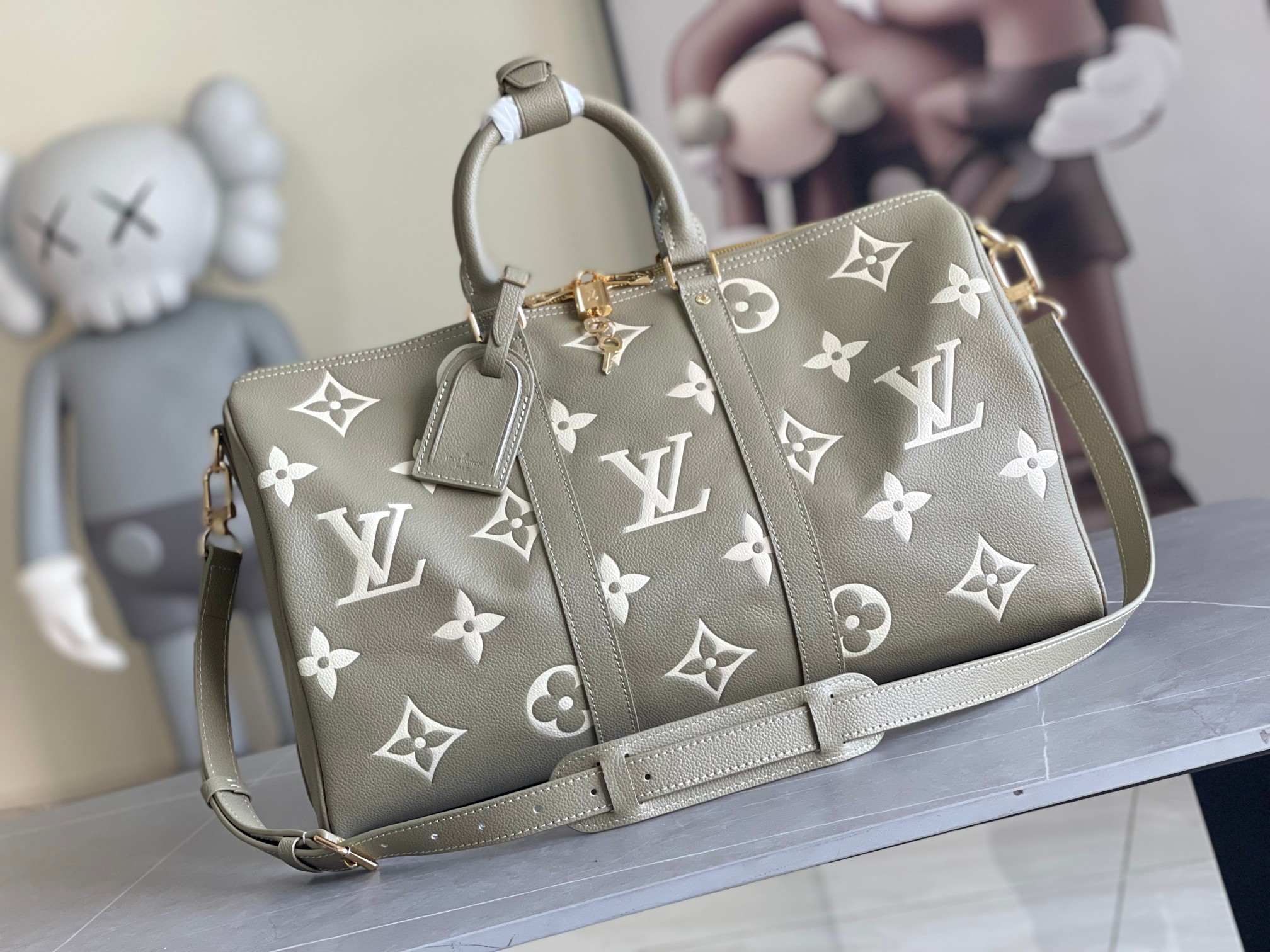 Louis Vuitton Keepall 45 Travel Bag