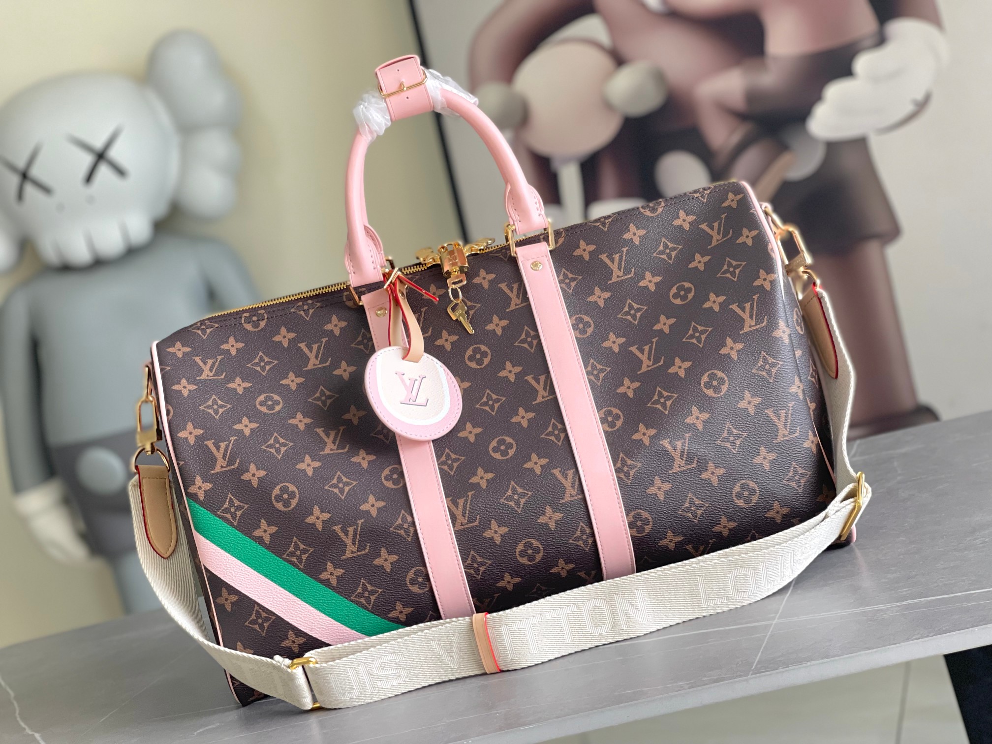 Louis Vuitton Keepall 45 Travel Bag